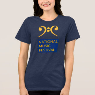 Logo NMF Comfort-Shirt Tri-Blend Shirt