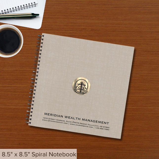 Logo-Notebook Notizbuch (Von Creator hochgeladen)