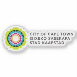Logo of Cape Town, the Republic of South Africa Aufkleber