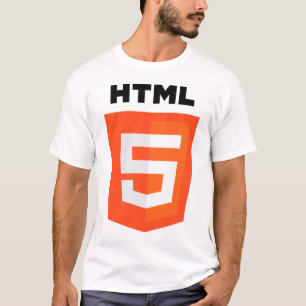 Logo-offizielles W3 W3C HTML 5 T-Shirt