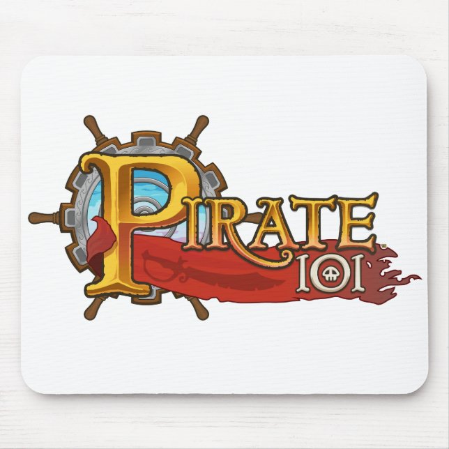 Logo Pirate101 Mousepad (Vorne)