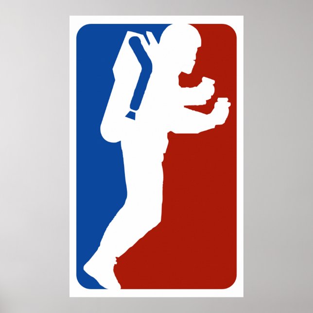 Logo-Plakatdruck für Jet Pack Poster (Vorne)