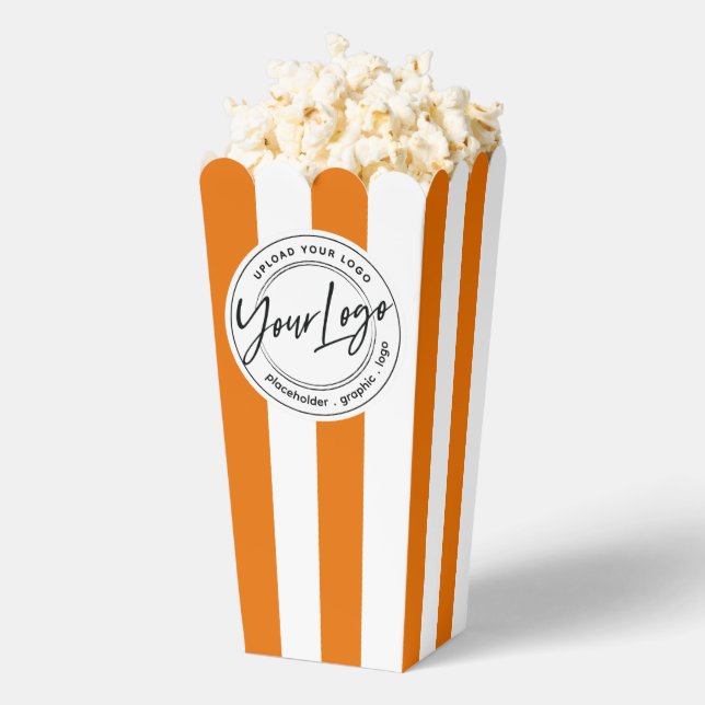 Logo-Popcorn für besondere Veranstaltungen Geschenkschachtel (Geplatzt)