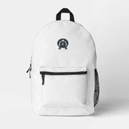 Logo-Position 1 Bedruckter Rucksack