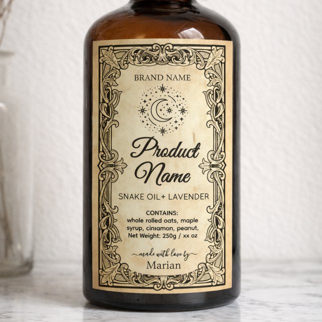 Logo Potion Vintage Apothekenetiketten  Weinetikett (Von Creator hochgeladen)