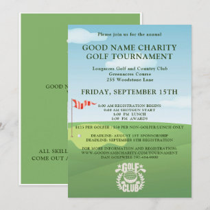 Logo QR-Code für Charity-Golfturnier Einladung