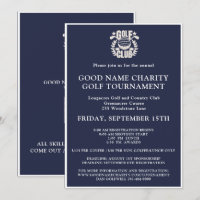 Logo QR-Code für Charity-Golfturnier