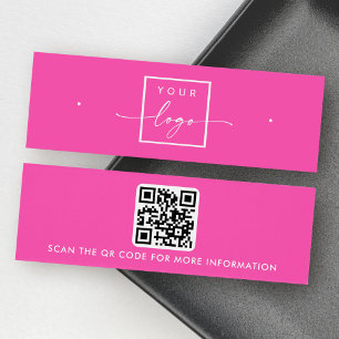 Logo QR-Code Hot-Rosa-Ohrring-Anzeigetafel