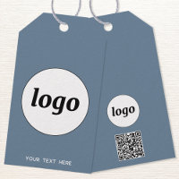 Logo-QR-Code Text Preis-Kennzeichen für Geschäftsp