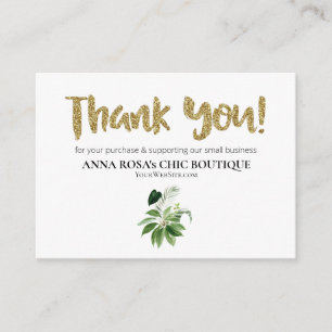 *~* LOGO QR DANK IHNEN EXOTIC TROPICAL AP8 BEGLEITKARTE