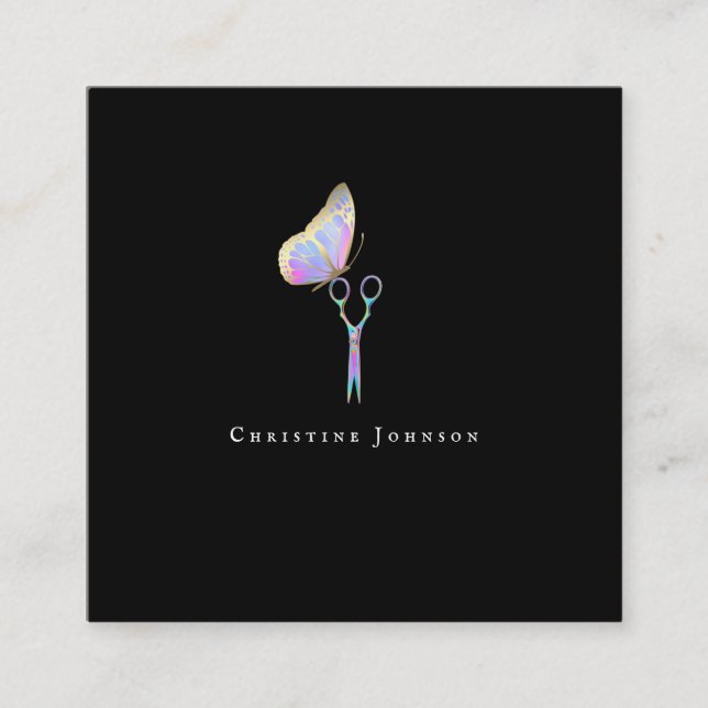 Logo Quadratische Visitenkarte (Vorderseite)