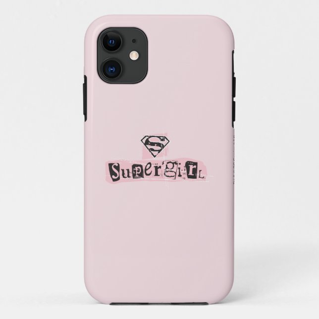 Logo-Ransom für Supergirl Case-Mate iPhone Hülle (Rückseite)