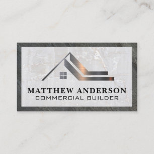 Logo "Real Anwesen"   Marble Slate Visitenkarte