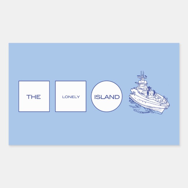 Logo Rechteckiger Aufkleber (Vorderseite)