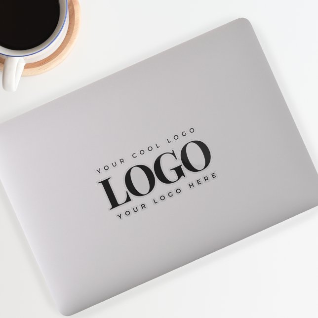 Logo-Rectangle-Notebook für Unternehmen Aufkleber (Von Creator hochgeladen)