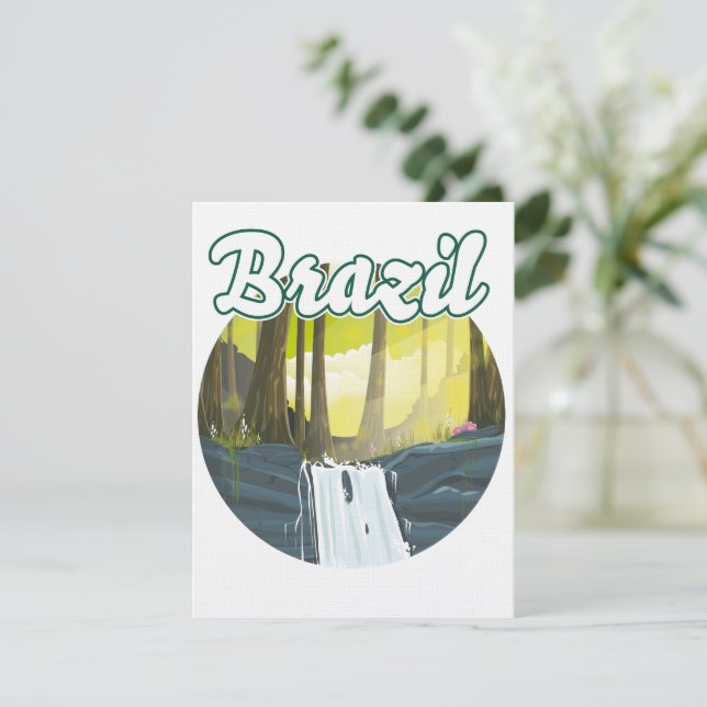 Logo Regenwald Brasilien (Stehend Vorderseite)