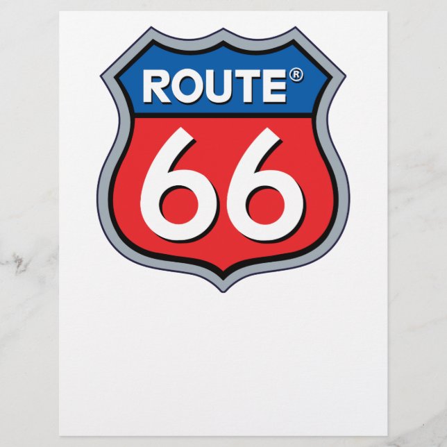 Logo "Route 66" (Vorderseite)