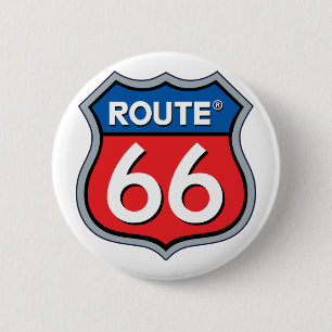 Logo "Route 66" Button