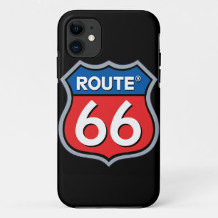 Logo "Route 66" iPhone 11 Hülle