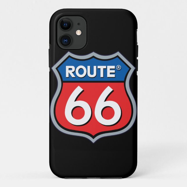 Logo "Route 66" Case-Mate iPhone Hülle (Rückseite)