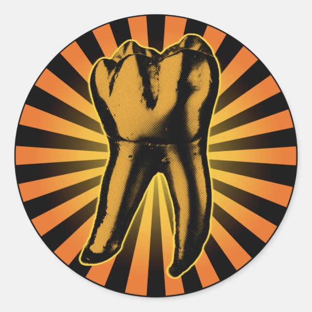 Logo Runder Aufkleber (Vorderseite)