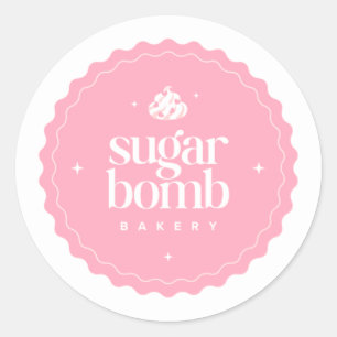 Logo Runder Aufkleber