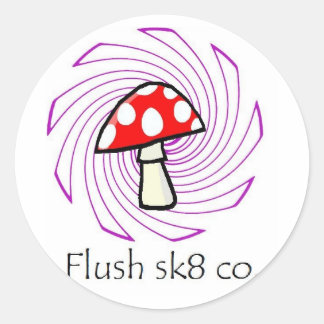 Logo Runder Aufkleber