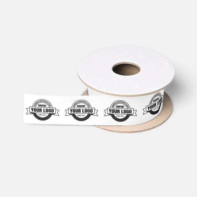 Logo-Satinband hochladen Satinband (Spule)