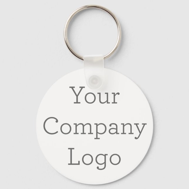 Kreisförmiger Schlüsselanhänger aus Metall, 5,08cm (Vorderseite)