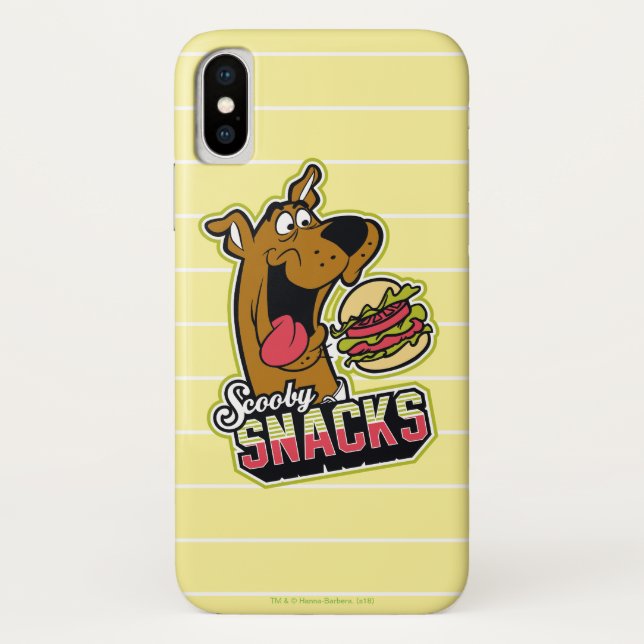 Logo "Scooby-Doo "Scooby Snacks" Case-Mate iPhone Hülle (Rückseite)