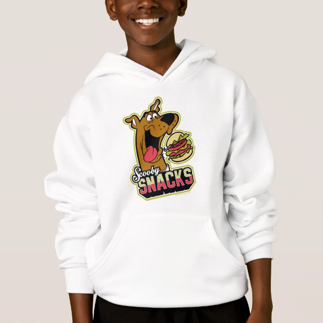 Logo "Scooby-Doo "Scooby Snacks" Hoodie (Vorderseite)