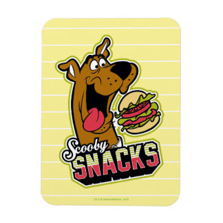 Logo "Scooby-Doo "Scooby Snacks" Magnet