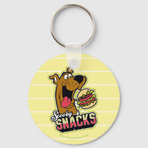 Logo "Scooby-Doo "Scooby Snacks" Schlüsselanhänger