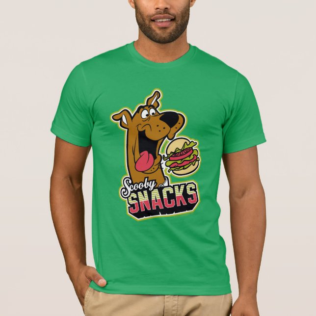 Logo "Scooby-Doo "Scooby Snacks" T-Shirt (Vorderseite)