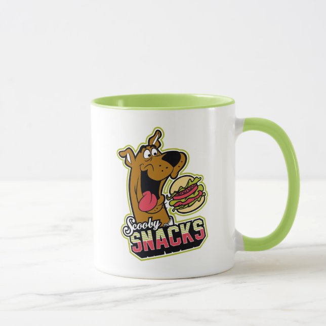 Logo "Scooby-Doo "Scooby Snacks" Tasse (Rechts)
