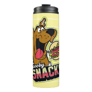 Logo "Scooby-Doo "Scooby Snacks" Thermosbecher
