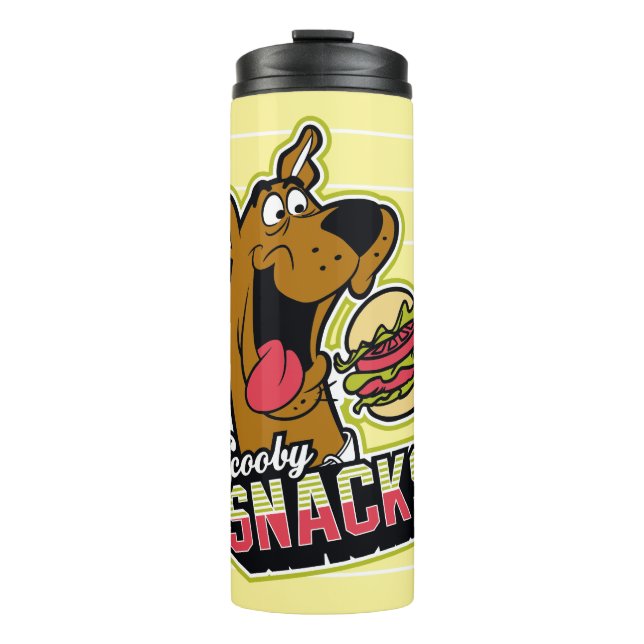 Logo "Scooby-Doo "Scooby Snacks" Thermosbecher (Vorderseite)