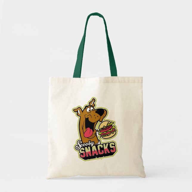 Logo "Scooby-Doo "Scooby Snacks" Tragetasche (Vorne)