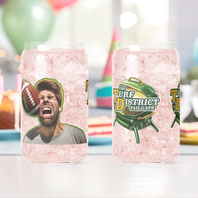 Logo-Seite Podcast und Tailgate Dosenglas (Insitu (Geburtstag))