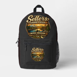 logo shirt  bedruckter rucksack