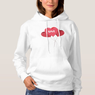 Logo-Shirt für Herzdesign Hoodie