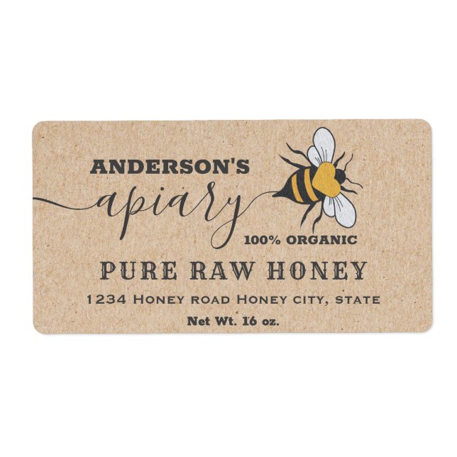 Logo-Skript für Kraft-Bienen-Honigklee (Vorne)