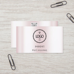 Logo-Social-Media-Logo QR-Code Visitenkarte