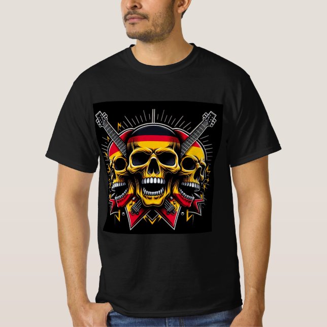 Logo Spanien entdecken T-Shirt (Vorderseite)