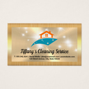 Logo-Sparkasse Clean House   Gold Metallic