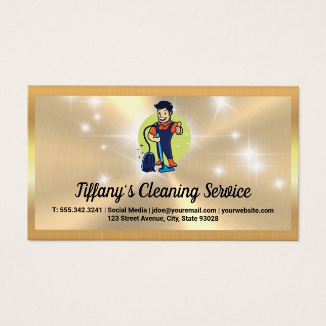 Logo-Sparkasse Clean House | Gold Metallic (Vorderseite)