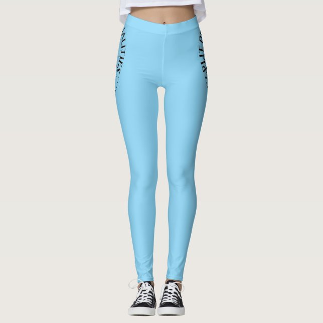 Logo "Split Persones" Leggings (Vorderseite)
