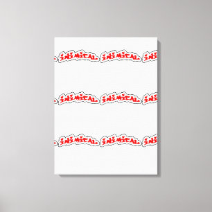 Logo-Stretchierte Canvas-Printwerbung Leinwanddruck