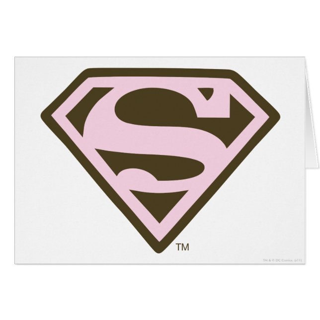 Logo "Supergirl Pink and Brown" (Vorderseite (Horizontal))