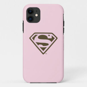 Logo "Supergirl Pink and Brown" Case-Mate iPhone Hülle